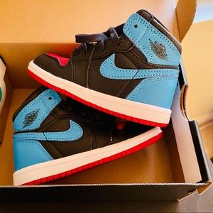 Jordan 1 High OG red/black/blue
